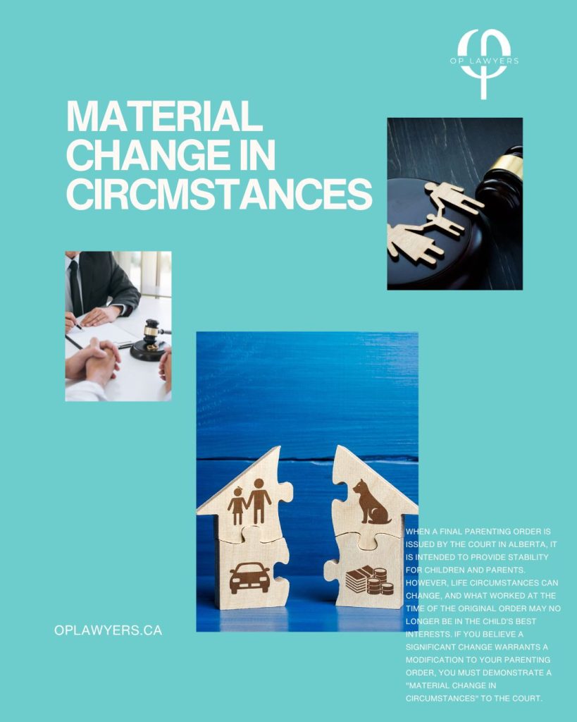 Material Change
