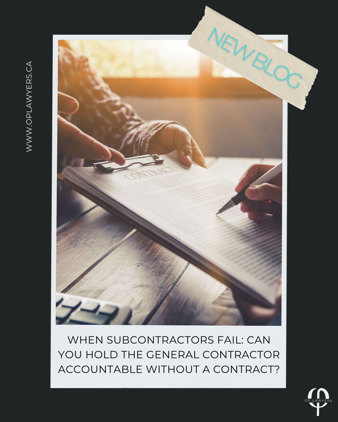 When Subcontractors Fail: Can You Hold the General Contractor Accountable Without a Contract?