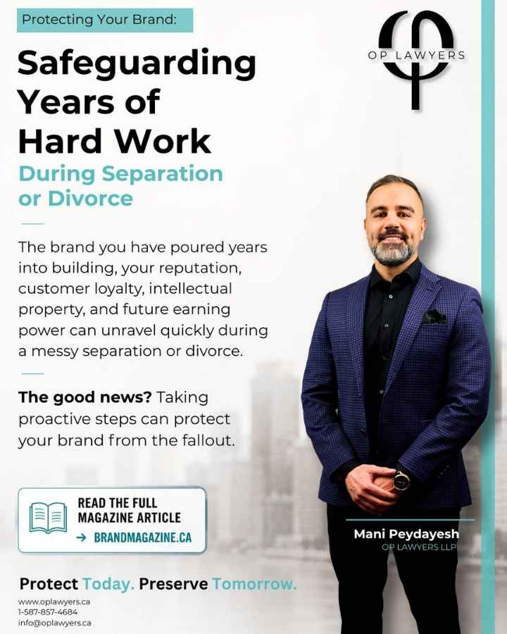 Protecting Your Brand: Safeguarding Years of Hard Work During Separation or Divorce in Calgary, Alberta.